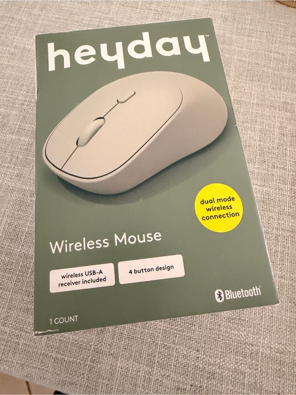 heyday Wireless Mouse - Sage Green